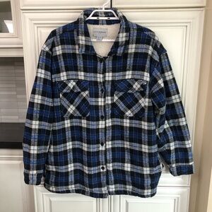 Lucky Brand men’s Sherpa lined utility jacket